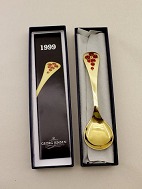 Georg Jensen forgyldt sterling sølv årsske 1999 