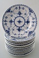 Royal Copenhagen Blue Fluted Half Lace Plates.
10 pcs. in stock.