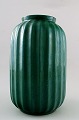 Upsala-Ekeby ceramic vase in art deco style.