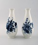 Royal Copenhagen Blue Bouquet number 4055-45, a pair of vases.
