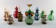 Large collection Murano flacons, 1960s. A total of ten bottles.

