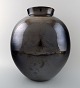 Large Kähler, Denmark, Svend Hammershoi, glazed stoneware vase.