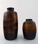 Axel Brüel for Nymølle, two ceramic vases, 1960s / 70s.
