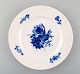 Blue flower 4 lunch plates from Royal Copenhagen.
Decoration number 10/8096.