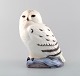 B&G/Bing & Grondahl, Snow owl in porcelain. No. 2475.
