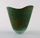 Carl Harry Stålhane/Stalhane, Rörstrand/Rorstrand stoneware vase. Beautiful 
eggshell glaze.