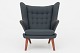 Roxy Klassik presents: Hans J. Wegner / AP StolenAP 19 - Reupholstered Papa Bear chair in Clara 2 wool (code: ...