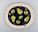TIMO SARVIMÄKI for the Design House. Large dish with fruits.
Sweden 1960 s.
