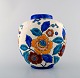 Boch Freres Keramis, Belgien stor art deco keramikvase.
