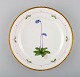 Royal Copenhagen flora danica style, flat plate.