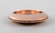 Georg Jensen, Dune ring in 18 carat rose gold with brilliant-cut diamonds, 
approx. 0.13 ct.