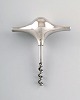 Rare Georg Jensen sterling silver cork screw designed by Nanna Ditzel.
