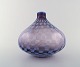 Gunnel Sahlin for Kosta Boda. Large art glass vase. 
