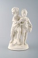 Classic sculpture in biscuit on base, Gustavsberg, dated 1910.
