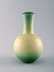 Sven Wejsfelt large unique ceramic vase. Swedish ceramist. 1987.
Gustavsberg studio hand.