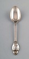 Evald Nielsen number 6, dinner spoon in all silver. 1920