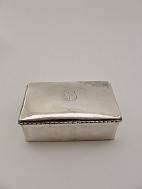 Tretårnet sølv cigaret boks