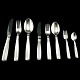 Lotus silver cutlery; complete for 12 persons, 122 pieces