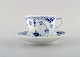 Royal Copenhagen Blue Fluted Half Lace Coffee cup and saucer.
Number 1/756.