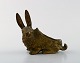 Vienna Bronze, Hare, bronze figure of high quality.
In good condition with fine patina.