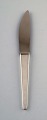Georg Jensen Caravel dinner knife in sterling silver. 6 pcs in stock.
