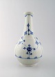 Large and rare Royal Copenhagen Blue Fluted vase in museum quality. Early 19th 
century.