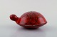 Lisa Larson, Gustavsberg. Turtle in stoneware.