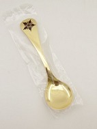 Georg Jensen forgyldt sterling sølv årsske 1984 solgt