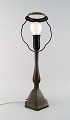 Just Andersen: Table Lamp, patinated metal.