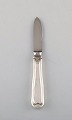 Rare Georg Jensen Old Danish oyster knife in sterling silver and stainless 
steel.