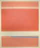 Søren Edsberg, Danish born American painter. Oil on canvas. Abstract 
composition. 1960 / 70