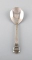 Georg Jensen Parallel. Early serving spoon in sterling silver. 1915-1930.

