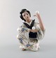 Dahl Jensen porcelain figurine. Japanese juggler. Model number 1326. 1st factory 
quality. 1920/30