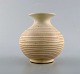 Kähler, Denmark, glazed stoneware vase in modern design. 1930 / 40