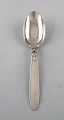 Early Georg Jensen "Cactus" dessert spoon in sterling silver. Dated 1915-30. Ten 
pieces in stock.