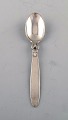 Early Georg Jensen "Cactus" coffee spoon in sterling silver. Dated 1915-30. 
Seven pieces in stock.