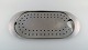 Arne Jacobsen for Stelton. Large "Cylinda Line" fish dish in stainless steel. 
1970
