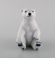 Allan Therkelsen for Royal Copenhagen. Rare porcelain figurine model 323. Polar 
bear.
