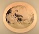 Charles Dana Gibson (1867-1944), amerikansk illustrator. Art deco litografi. To 
kvinder og hund. 1930