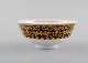 Gianni Versace for Rosenthal. "Barocco" porcelain bowl with gold decoration. 
Late 20th century.

