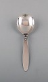 Large Georg Jensen "Cactus" serving spoon in sterling silver. Dated 1915-30.
