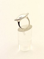 Georg Jensen Sterling sølv ring  fiskefad formet <BR>
# 274. 