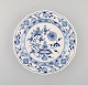 Antique Meissen "Blue Onion" lunch plate in hand-painted porcelain. Early 20th 
century. Eight pieces in stock.
