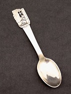 H C Andersen barne ske tretårnet sølv 14,5 cm. 
