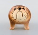 Lisa Larson for K-Studion / Gustavsberg. Bulldog in glazed ceramics. 20th 
century.

