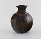 Just Andersen, Denmark. Art deco vase in disko metal. Model number 1754. 1940s.

