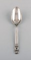 Georg Jensen Acorn dessert spoon in sterling silver. 6 pcs in stock.
