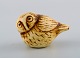 Lisa Larson for Gustavsberg. Owl in glazed ceramics. Late 20th century.
