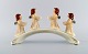 Goebel, West Germany. Advent candle holder with angels in porcelain. Dated 1971.
