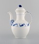 Early Royal Copenhagen Rosebud / Blue Rose coffee pot in hand-painted porcelain. 
# 408/8189. Early 20th century.
